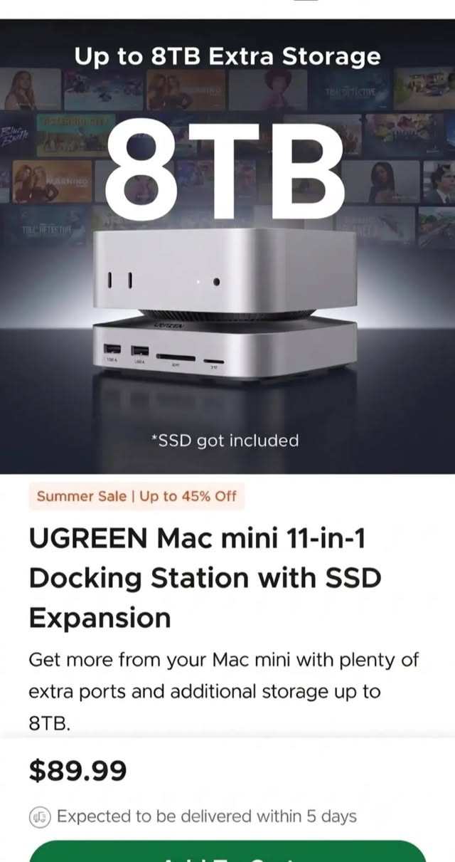للبيع قاعدة توسيع UGREEN 11-in-1 للماك ميني جديدة بالباكيت بسعر 60 ألف وبيها مجال بسيط، مكاني بغداد والتوصيل متوفر لكل المحافظات، للمهتمين خاص أو واتساب ***********
