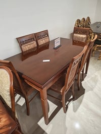 ميز طعام زان • ٦ كراسي • نقد وقسط