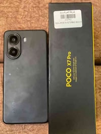 بوكو X7 برو / الذاكرة/ 512 رام / 16 غراض كامله جهاز جديد بعدو نضافه ١٠...