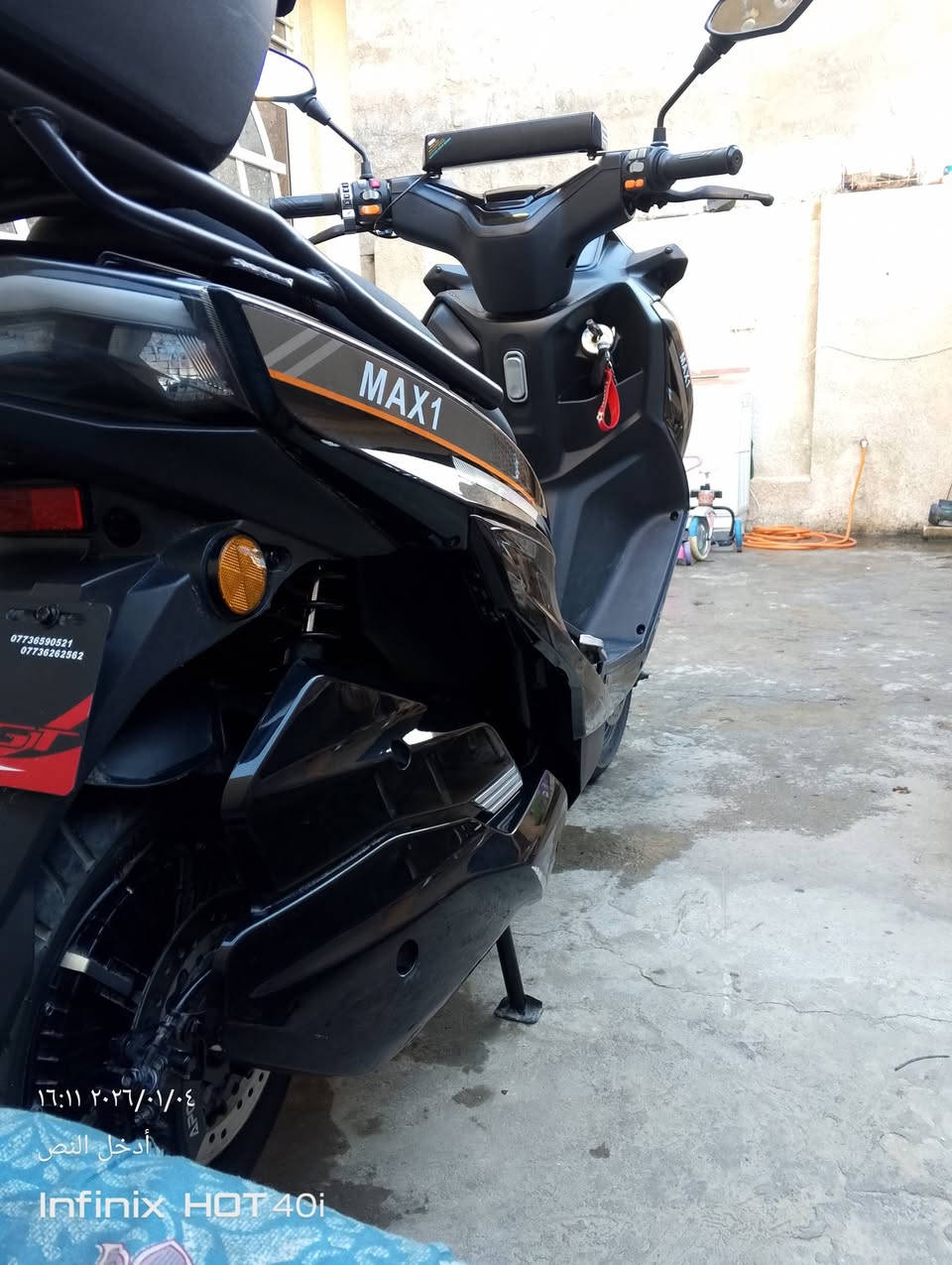 دراجه شحن موديل 2025 دراجه وكاله APO ماخذة مليون 700 اريده مليون 250

وشاحنته ايضاً APO دراجه مختمه بكامل من شركه APO

دراجه فقط بيه شخطين موضحات بصور صغيرات😍

بطاريته ليثيوم🔋 32امبير 72v

تمشيك 75km 🏍️🛣️

بيه نضام لبارك 🅿️ هذا نضام متمشي دراجه اله دوس بريك

لايت عالي وناصي مع لايت ذكي يتغير عن طريق  لهاتف باي لون يعجبك  واشاير يمين ويسار ودبل إشارة ومثبت سرعه

ودكمه تبديل نمر  وصندوق الذي توجد فيه بطاريه فيه مساحه تخزين واسعه مع جنطه خلفيه موجوده ﺑـس شايله أني وسماعه بلوتوث وشاحن منفذ usp و تايبسي

وسرعه دراجه 100 بشاشه

لحقيقي مالته اني قايسه بيدي 85 تمشي واني وزني88

لملف مالته 2500حقيقي 

دراجه يجي بيه تشغيل عن بـعد وياه مفاتيح ثنين تشغيل ومفاتيح ثنين لجنطه لخلفيه اني شايله وكرتين NFC لتشغيل دراجة وبصمتين لتشغيل دراجة

دراجه قبل 3اشهر مشتريه بعده جديده ولوصل موجود مشتريه من معرض حسن وحسين gt شعار الأسد 🦁

لتواصل 📞 ‏‪***********‬‏ أو واتس اب ***********

العنوان بغداد الغزالية
