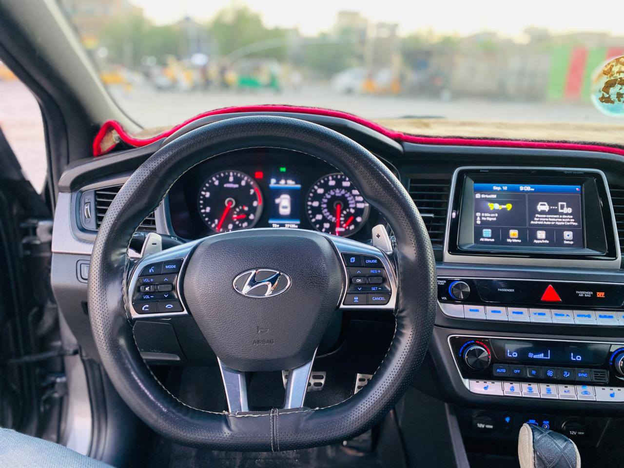 السلام عليكم سوناته 2018 فول للخير لمتد ماشية 77 الف 
بيها حادث فقط بنيد مبدل بل امارت بدون دواخل بدون ايرباك سيارة خير من الله جاهزة/‏***********
مكاني بغداد مدينة الصدر السعر140, وبيها مجال
