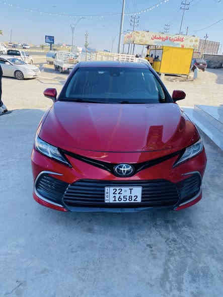 ‏2023  𝐓𝐎𝐘𝐎𝐓𝐀 𝐂𝐀𝐌𝐑
للبيع 
تويوتا كامري (LE) موديل : 2023
رقم اربيل بسمي 
اللون : ماروني
عداد المسافة :119 الف 
حجم المحرك : 2.5L ( 4.سلندر )
 تخم تاير جديد 
الضرر : كلين تايتل بدون قطرة صبغ 
المواصفات : LE
شاشة  كبير
هاند بريك
مانع انزلاق+𝐀𝐁𝐒
3انظمة قيادة  (𝐄𝐂𝐎) (𝐍𝐎𝐑𝐌𝐀𝐋)(𝐒𝐏𝐎𝐑𝐓)
نظام EV MODE
تحكيم استيرن
لايتات (𝐋𝐄𝐃) عدسة زينون بيلادي
اناره داخليه led 
مثبت سرعه 
السعر215 وبيها مجال بسيط
رقم اربيل الجديد بسمي
الاستفسار اكثر الاتصال
📞 ***********
