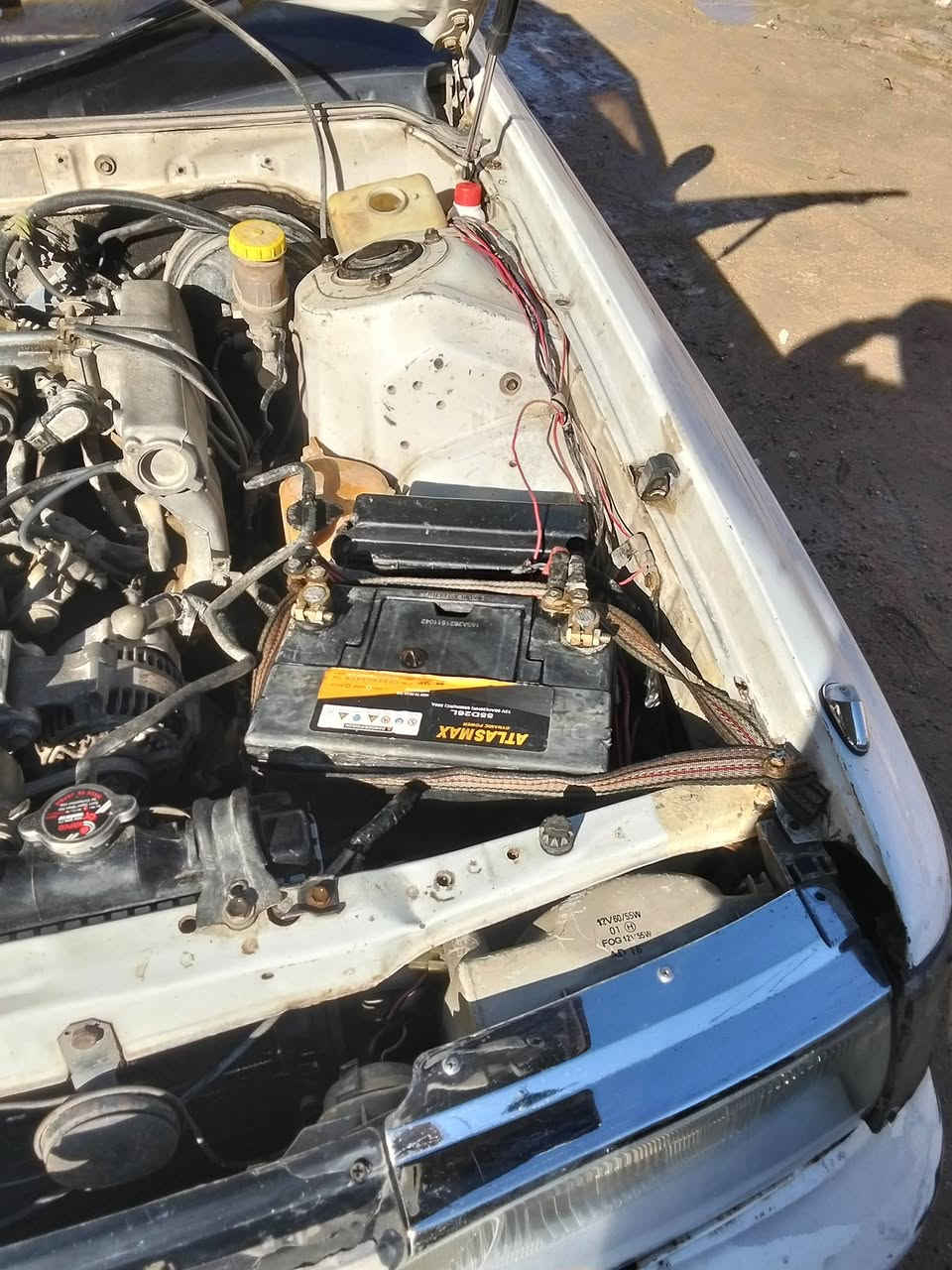 شيزر عظم مديل 90بسمي السياره للبيع كوفه علوت الفحل السعر 38ورقه وبيها مجال رقم ***********
