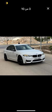 BMW f30 موديل 2017 320i محرك 2000 تيربو حادث امريكا بنيد وبلعراق جاملغ...