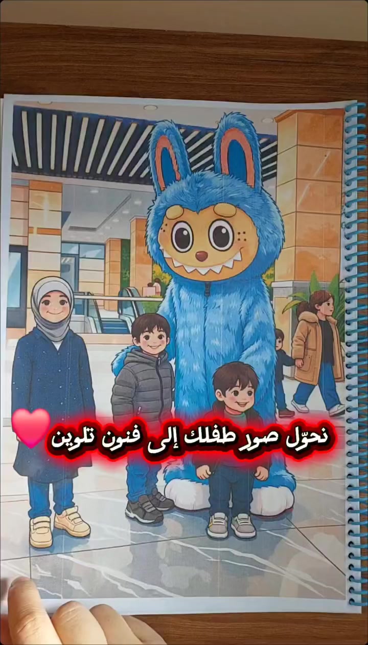 حوّل صور طفلك إلى دفتر تلوين خاص بيه 🎨

صور من اختياركم تتحول لرسومات يلونها طفلك بنفسه ✨
يقضي وقت ممتع بعيد عن الموبايل
ويطلق خياله وينمي مهاراته 
📩 للحجز والاستفسار راسلونا.
***********  
#فن_التلوين #طفل_مبدع #وقت_ممتع #خارج_الموبايل #خيال_لا_حدود #مهارات_الطفل #ألوان_وأفكار #تطوير_المهارات #نشاط_إبداعي #دفتر_تلوين #العاب_اطفال #امهات #الوان
