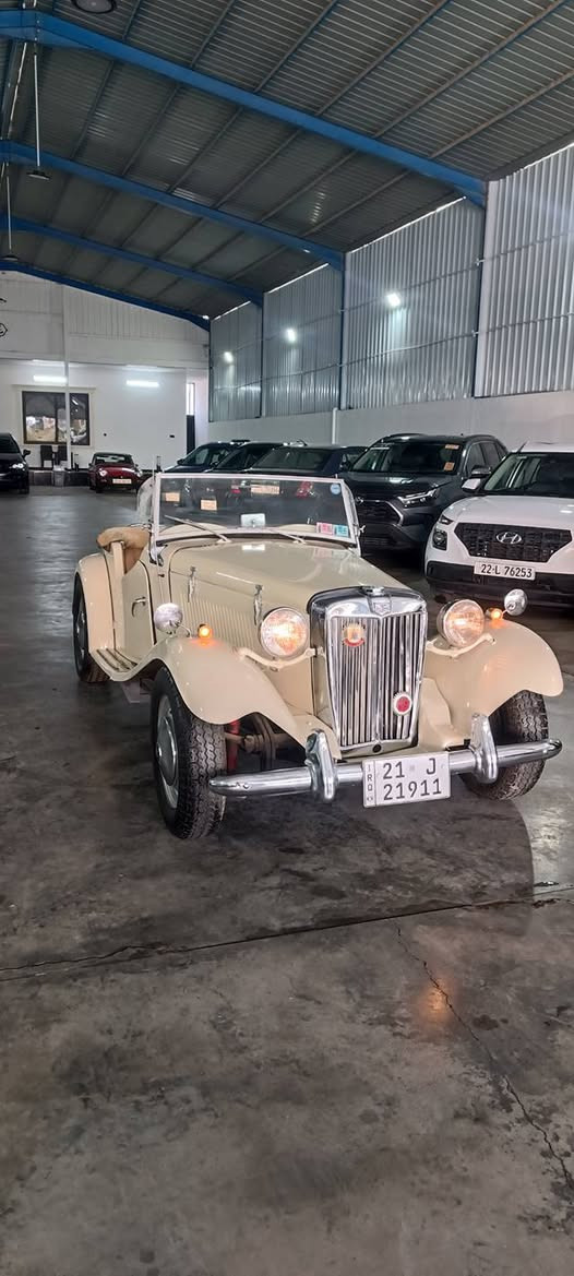 سلام عليكم
سياره MG
موديل .1952
ماشي 3 الف
محرك جاف بدون ماء  4 سلندر  شغاله وبحاله جيده
سياره بسمي رقم سليمانيه 
سياره كلشي بيها ع بلاد ماملعوب بي ابد 
مكاني كركوك 
للاستفسار اتصال
***********
