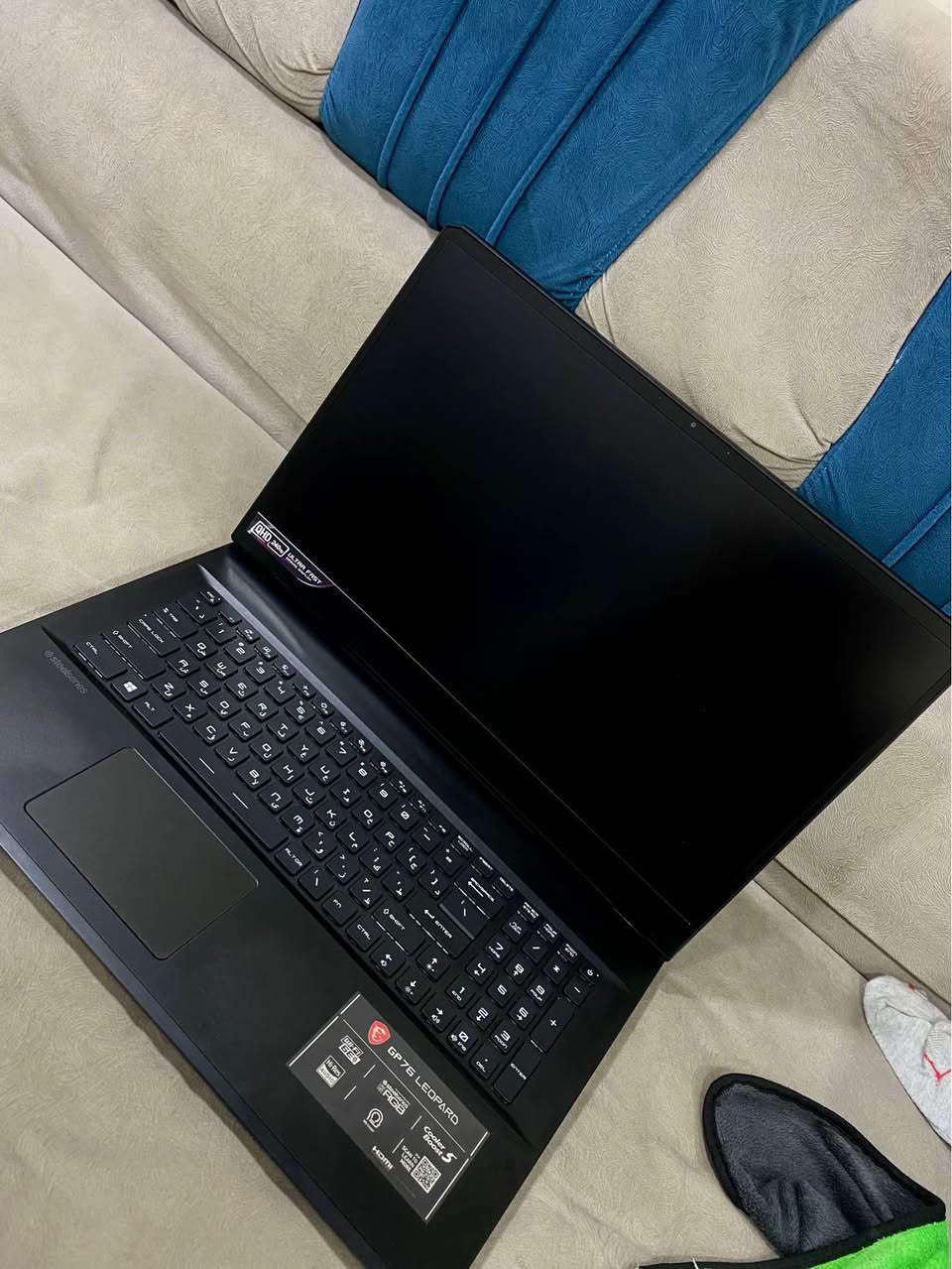 للبيع لابتوب MSI GP76 Leopard – أداء قوي للألعاب والعمل الثقيل✅✅

لابتوب MSI GP76 بحالة ممتازة، استخدام نظيف جداً، مناسب للألعاب الحديثة، التصميم، المونتاج، والبرامج الهندسية الثقيلة✅✅

المواصفات:
 • المعالج: Intel Core i7 (الجيل 11)
 • كرت الشاشة: NVIDIA RTX 3070 ‏(8GB) ‏TGP عالي
 • الذاكرة: 32GB RAM
 • التخزين: 1TB NVMe SSD
 • الشاشة: 17.3 إنج QHD / IPS / 240Hz 2k
 • نظام تبريد قوي من MSI نظام cooler boost 5
 • لوحة مفاتيح RGB أصلية من SteelSeries

السعر مليون 450 الف 

مكان / كركوك 

للتعامل او الاستفسار اتصل على رقم *********** كركوك, العراق
