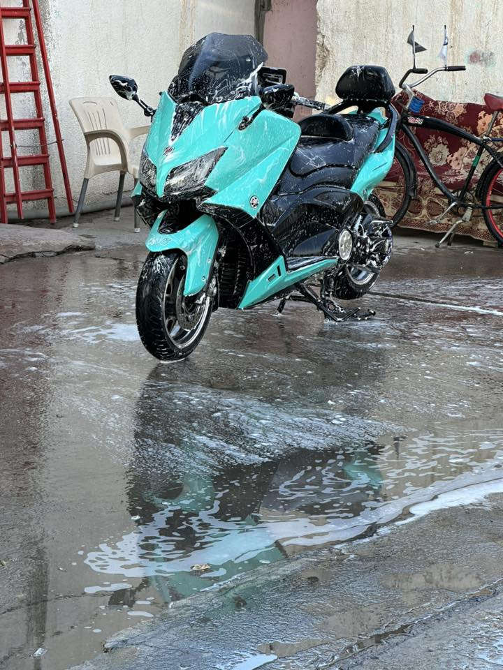 سلام عليكم شباب تي ماكس للبيع موديل 2014 محدثه 2017 بدون بصمه دراجه وكاله محرك ممفتوج جيب وياك فيتر وتعال شوف ابعينك احلا من صوره سعره 60 وبيه مجال للطيبين مكاني صلاح الدين قضاء بلد هذا رقمي ***********
