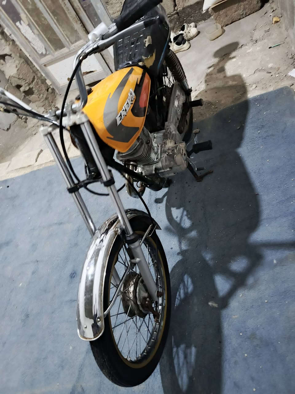 سلام عليكم للبيع ادوات ادوات مكفولة الدراجه كلهه بلاد موديل 2014 مكان بصره كرمت علي  550وبيهه مجال رقم *********** لمو شراي لا يتعبني
