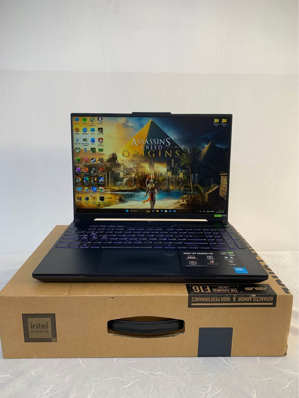 للبيع النضافة و المواصفات ضاهرة  كل شي بلادي مامحتاج وصف مستخدم ٢ اشهر  سعرة   مليون   و الف بيها مجال بسيط للمشتري (اقول بيها ماجال ما اقول كسر) اي احد يريدة يتفضل خاص واكو توصيل لكل عراق

لاپتۆپی گەیمنگ بۆ فرۆشتن پاکی لاپتۆپەکە لەوێنەکاندا ڕوونە هەموو شتێکی بلادییە تەنها ٢ مانگ بەکار هاتووە نرخی ١ مليون و ١٠٠ هەزارو مەجالێکی کەم گەندنیشمان هەیە

Asus Tuf Gaming F16
CPU: CORE 5 210H  8C/12TH
GPU: NVIDIA RTX 4050 6GB GDDR6 
Ram: 16GB RAM DDR4 2X8GB
Hard: 512gb SSD(NVME) +OPEN SLOT
Screen: 144Hz  FHD 16 INCH IPS 
FASTEST WIFI 6 + BLUETOOTH 5.1
BACK LIGHT KEYBOARD +THUNDERBOLT 3 SUPPORT
WINDOWS 11 ORIGINAL
LAPTOP+ORIGINAL CHARGER+BOX حلبجة, السليمانية


**إذا كنت صاحب هذا الإعلان وتريد حذفه لأي سبب، رجاءا أرسل رسالة إلى الدعم الفني**