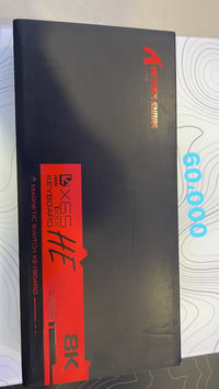 كيبورد :ATTACK SHARK X65 HE (starry black ) كيبورد : جديد  سعر : 60،00...