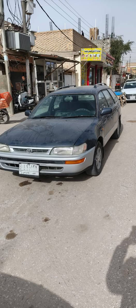 كورلا للبيع مديل 92 رقم نجف سعرها 50 وبيها مجال صاحبها يريد مداور سياره حلوه كلش احلى من الصور كله شغال كهربائيات مكانها نجف اتصل ع رقم اني وسيط
 ***********
