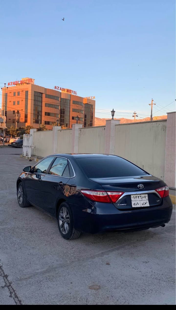 سياره كامري موديل ٢٠١٧
سياره ٢قطعه سبوخ  بيداخلي بي ارباك 
موسفات LE
سياره خاوينه 
جملع و درگه صبخ بي داخلي 
ارباك نه ته قينه 
رقم تله فون ***********
واتساب و كوره ك أربيل, العراق
