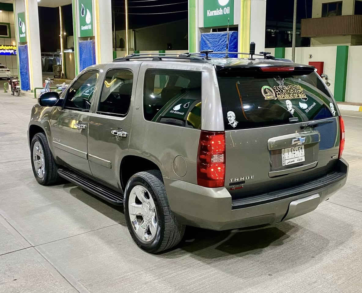 تاهو موديل 2008 رقم كركوك اليف سنويه عضم عاج شرط بس وكاله كمرك ما مدفوع السياره بدون صبغ مكينه 8 فول اوتماتيك كير محرك صدر تخم تاير تبريد كله شرط سياره جاهزه مابيها نقص السياره جديده السعر 140 بيها مجال بسيط للشراي العنوان كركوك رقم الهاتف***********
