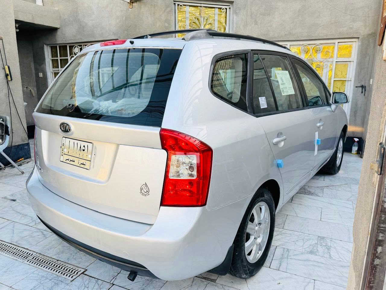 ***********
(( لعشاق الجديد فقط )) 

#اللهم صلي ع محمد وآل محمد..

#كيا كارنز 2008 وارد خليجي رقم  بصره مشروع وطني صاعده هزه جديده سنويه لل 28 …#مكينه دوش مامفتوحه شرط 

#ماشيه 250 حقيقي …..7راكب 

#كفاله من الضربه والفتح والتبديل بأستثناء شخط بين البابين جهت العبري ومسويهن الباقي كفاله عامه 

#السياره جاهزه من كلشي كير ومكينه بالكارتون حداديه جديده طخم تاير جديد تبريد ثلج السياره جاهزه…

#السعر 97 مكاني ناصريه مركز…
