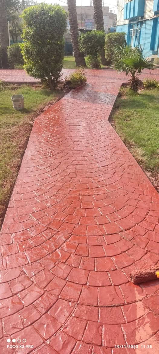 #ستامب_كونكريت نقوم بتنفيذ أعمال ستامب كونكريت المطبع بتصميمات رائعة! 

• المنازل 
• الفلل
• الحدائق
• المداخل

✅ يمكن تصميم نموذج مخصص مع تحديد الألوان!
✨ التنفيذ خلال المدة المتفق عليها مسبقاً ✨
✈️ اطلب الكاتالوغات عبر الواتساب!

سعر خاص للمجمعات والمهندسين والمقاولين. ما هو نوع التصميم الذي تريد؟ اتصل بنا! #الباطون_المطبع #ديكورات***********
