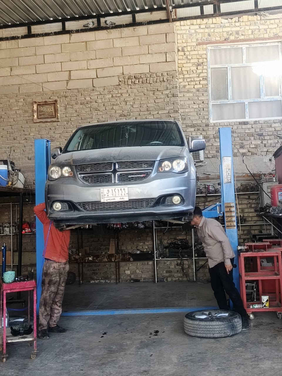 اللهم صلي وسلم وبارك على محمد🧿
مستمرين معكم كامل الخدمات
نحن بخدمه الطيبين
عنوان الورشه🔧🔧🔧🔧
حله بابل شارع 80قرب مدينة العاب ارض بابل
يوجد خدمه توصيل لجميع المحافظات🚗🚗🚗🚗
للتواصل☎☎☎
***********
***********
