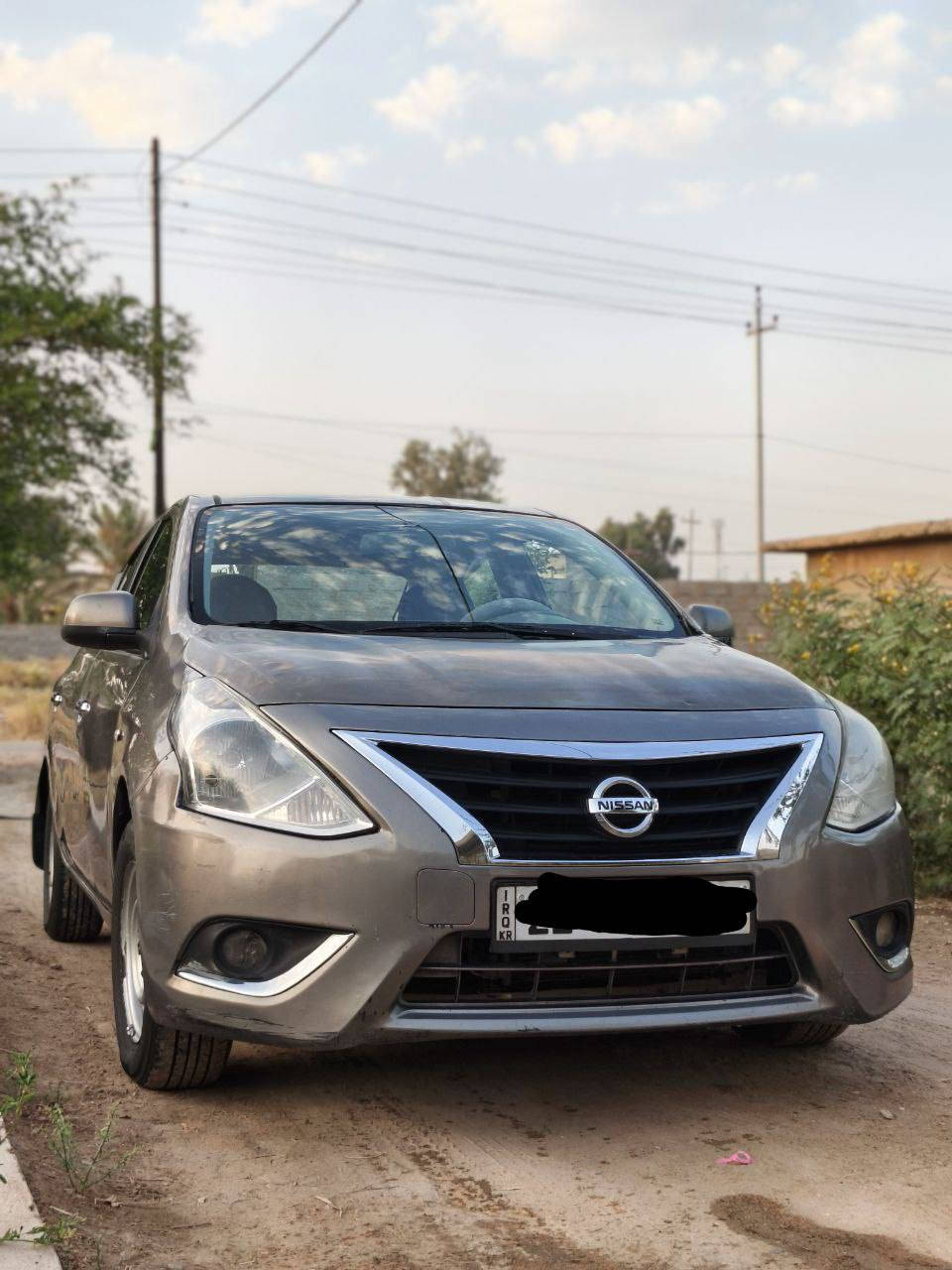 من رخصه الادمن
نيسان سني 2016
محرك  1500  
حرقم اربيل جديد 
بأسمي السيارة تحويل مباشر
بيها طخات بسيطه بدون دواخل 
السياره نضيفه ومرتبه وتبريت وتدفئة فول
العنوان الفلوجه 
الرقم ‏اسيا ‪ ***********‬‏ ‏زين ‪‏‪***********‬‏
السعر 85 ورقه
