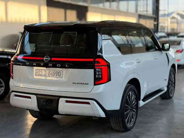 باترول 🔥  نيسان 2025 بلاتينيوم 🎌تيربو 🔥
__________________________
🚗النوع: Nissan 2025 platinum 🎌turbo
🔞الفئة: platinum
💯المحرك:  6 سلندر
🔥🎗الموديل:2025
💯المسافة المقطوعة: ‏8000 k/m 
🌐 المكان : بغداد
⚔️ ضمام وكالة السور ✅
🔥 تغليف كامل المركبة ppf 
☎️للاستفسار اكثر :
 اتصال      ***********
 اتصال      ***********
