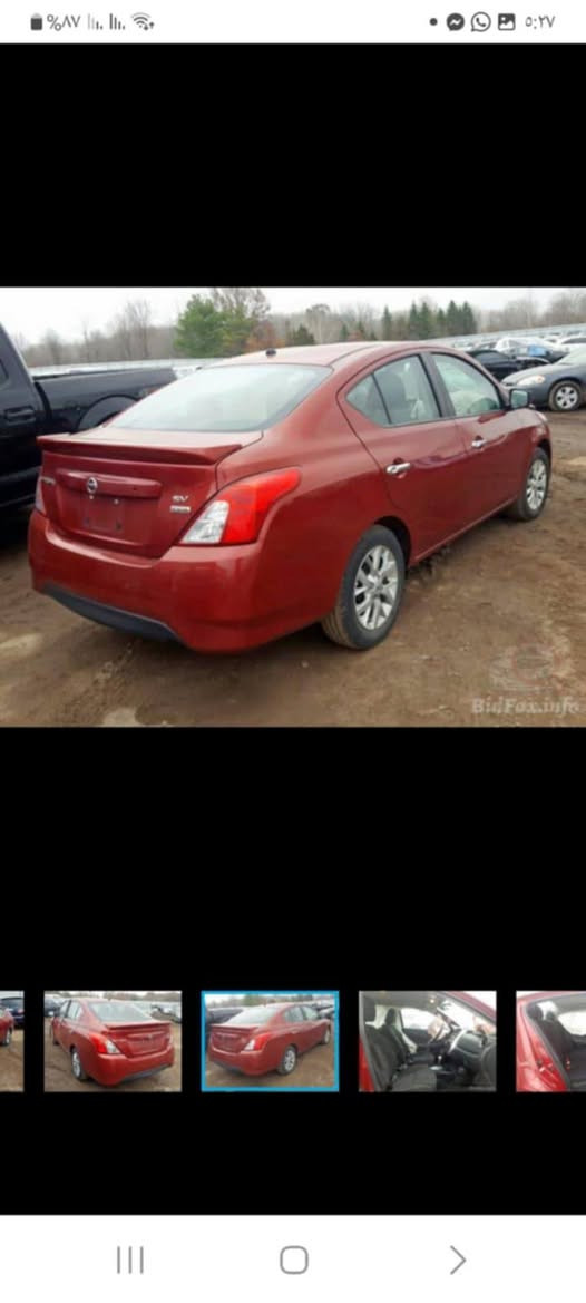 سلام عليكم
سياره نيسان فيرسا موديل ١٨ وارد امريكي للبيع
دسكات تبديل جديد
دبلات تبديل جديد
روس ارواط تبديل جديد
وصور مرفوقه للضربه قبل ما تدخل للعراق 
واكو ضربه جديده بداخل عراق من جهه بصف سايق
رقمهه بغداد
للاستفسار: الاتصال على رقم *********** بي واتساب
علما ان السياره مال معوقين حاليا تتحول حره وصاحبهه موجود
مكانهه الدوره شارع الصحه قرب السوق
