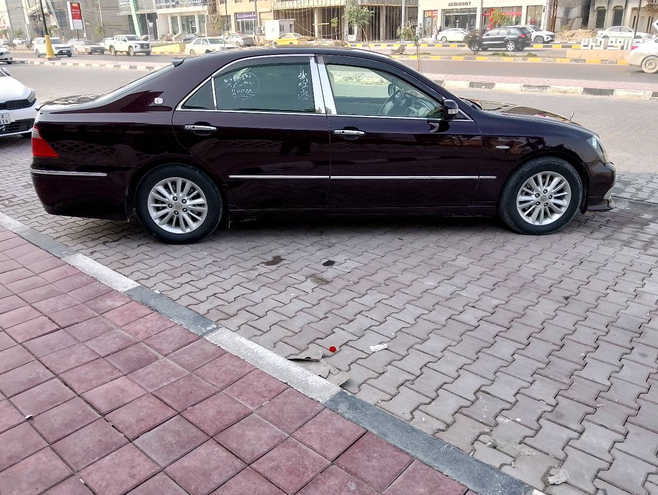 السلام عليكم  اليوم المميز يمنه الحلال للبيع
تيوتا كراون ( شاهينه) رويال لون كرزي 
مديل (2004) رقم كركوك انكليزي بسمي شخصي سنويه جديده ال 30 هزه جديده دخول جديده قرار 48 تسجيل جديد مداور ثاني يوم السعر سياره 148 ورقه وبي مجال للشري رجاءن لحد يكسر بيه سياره متعوب عليه كلش وبل عافيه عل ياخذه الله يمهله بيه 
السياره كفاله عامه من الضربه وكص ونقل كفاله عامه 
شاصي 82 المرغوب تبريد 3قطع السيارة رياضي اصل بصمه رصاصي 5 بصمات محرك وكير بل جيس كفاله حداديه جديده تخم تاير ويلاه جدد 
داخل بيجي ملكه 
3دكم اصل 
كشنات كهرباي بل كامل 
سياره ثلاجه 
جام اتو برده خلفي 
برده صفح بلاد 
هير مري ترحيب 
عداد 260 مال ايسر بلادي اشاير ايسر تحوير نجف 
استيرن كهرباء 
نضام( VSC)+TRC مانع انزلاق ABS 
نضام ECO
نضام صوتي دمام
6اقراص بلوتوث 
فول بطن ماعده فتحه فقط فول ومكفول سياره مكاني نجف ***********
*********** واتساب 