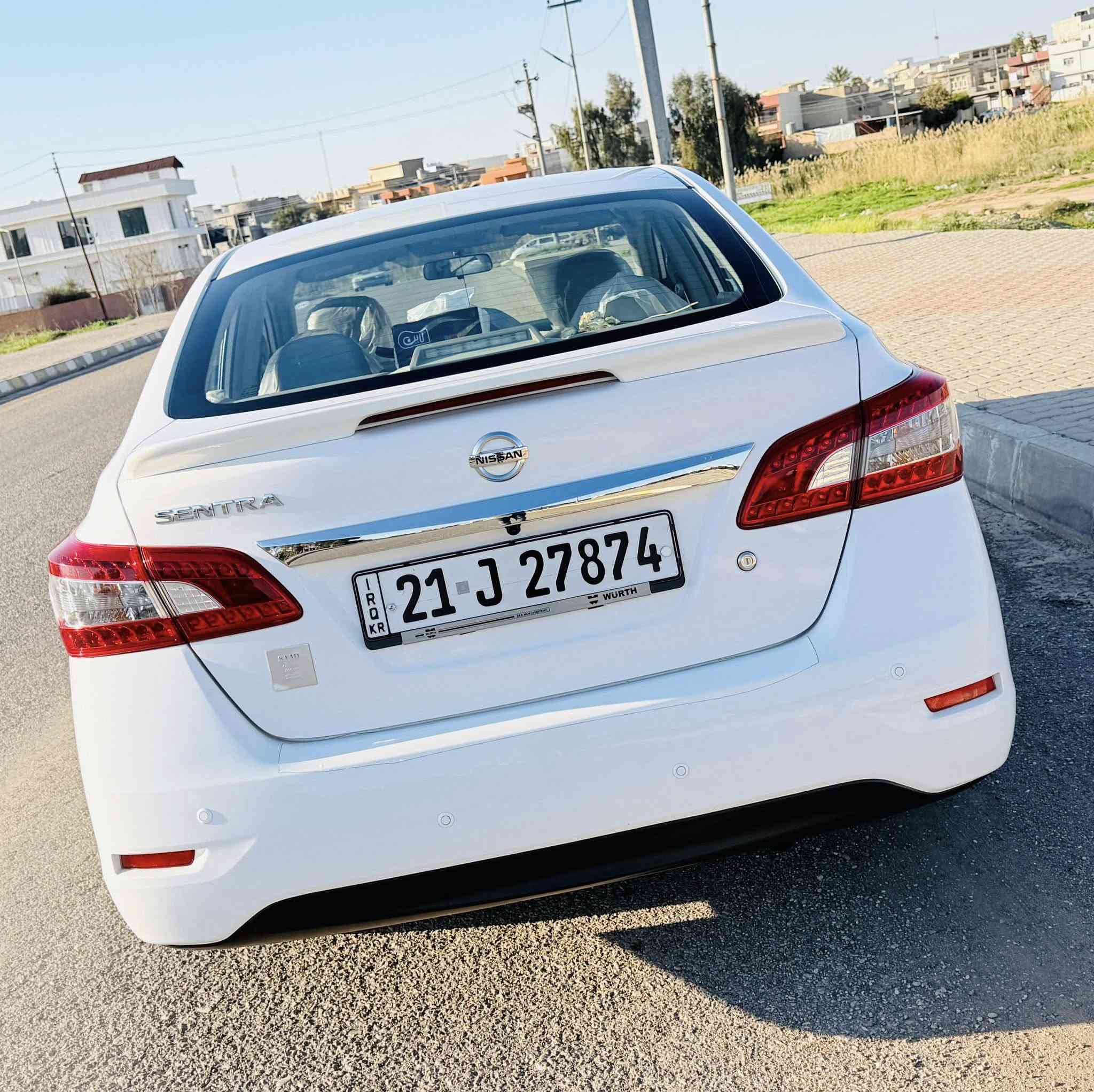 نيسان سينترا 2019 مواصفات خليجي محرك 1600 استلام شركة
بدون صبغ و تعديل نظيفة جداً على وضع الشركة 

ماشي 97 ألف حقيقي

شاشة و كاميراو حساسات خلفي

 كشنات قماش 

تبريد قطعتين 

كير و محرك بشرط الفحص 

تحويل ثاني يوم ، السنوية جديدة و جاهزة السيارة موجودة بخانقين ، سعرها 135$ بي مجال .. للإستفسار : ***********
