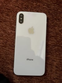 آيفون اكس عادي ذاكرة 256 بطارية 81 شاشه بيه ضربه بسيطه مثل ما موضح بل ...