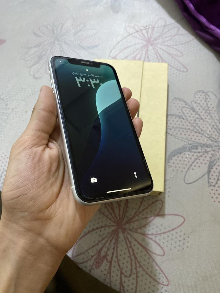 اكس ار
اكس ار 
ذ64 
بطارية مبدله نسبه ٩٦
شاشة اصلية فيس ايد شغال 
كامرات اتصال صوت سماعات كله فول جهاز استعمال شخصي من الاماني مثل ما تشوف والوصل ويا الله شاهد ب٣٣٠ مشتري
شراي خابرني لا تعبني ولا اتعبك وسعرة مناسب كلش ***********
