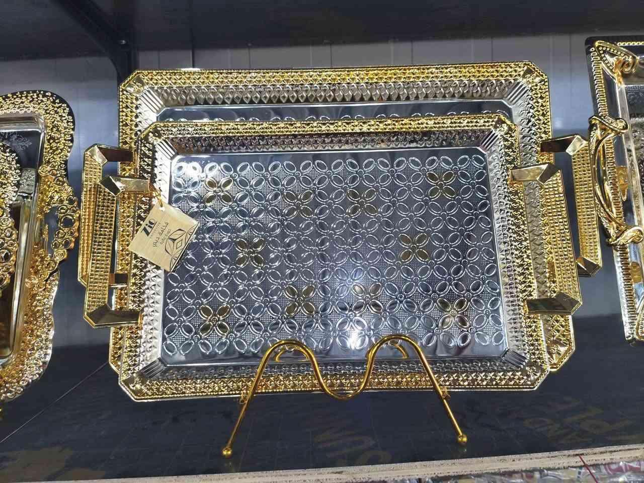 توفرت لدينا كافة انواع الصواني
مجمع الاخوين حي العسكري مقابيل حلويات حجي علي


**إذا كنت صاحب هذا الإعلان وتريد حذفه لأي سبب، رجاءا أرسل رسالة إلى الدعم الفني**