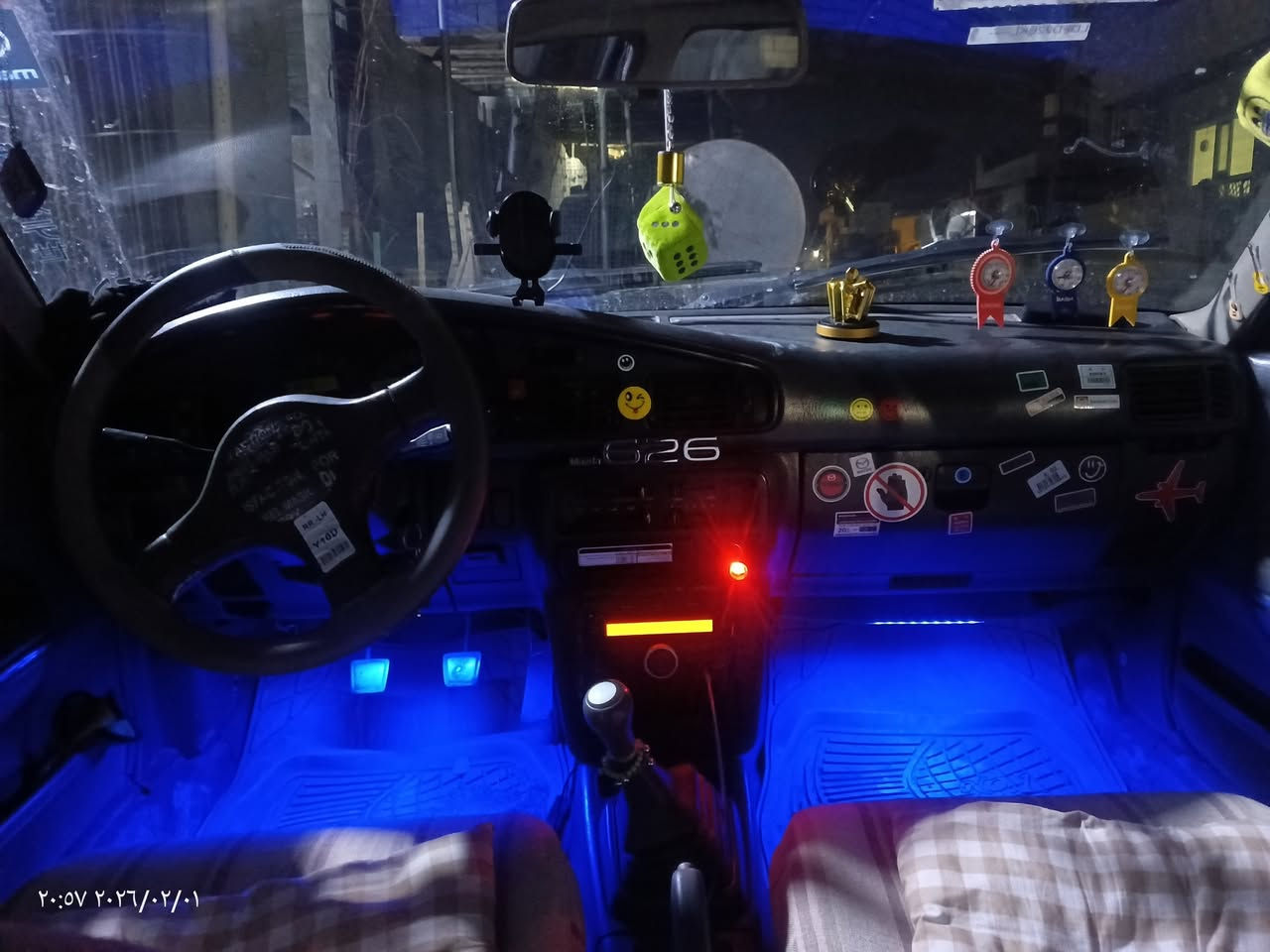 مازدای626
مازدا بۆفرۆشتن مۆدیل1990 
8بەخ چوارتای لۆکی لەژێرە باتری تازەگۆڕاوە
ئاڕم پلاستیکی سلێمانی  
نرخیشی 34وەرەقەو معاملە  
گەرمووشتەری تەلەفونکە  
***********   ***********
