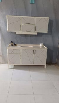 سنك • سنك مطبخ • مغسلة • سنك مع ملحق • قياس 1.5 متر • اثاث مطبخ • توصي...