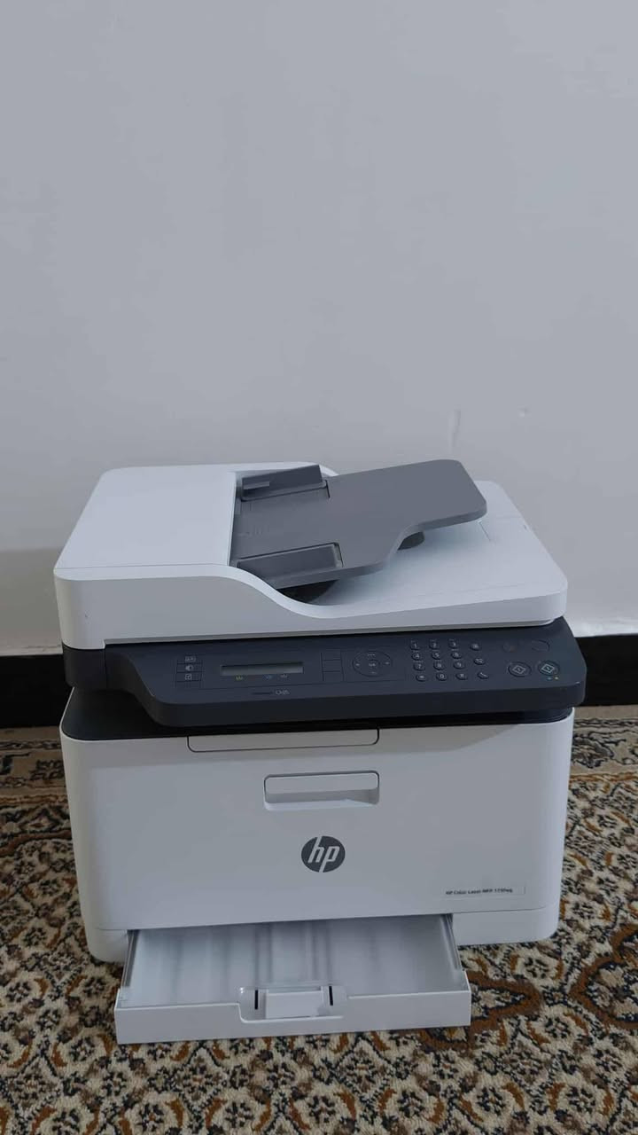 ‏طابعة HP Color Laser MFP 179fwg
‏1⃣ بيها WiFi
‏2⃣ترتبط على الموبايل بسهولة 
‏3⃣ترتبط على الراوتر
‏4⃣ترتبط على اللابتوب 
‏5⃣طباعة ليزرية ممتازة 
‏6⃣نضافة 100%
‏7⃣تطبع وجه واحد 
‏8⃣مع واير للتوصيل ب اللابتوب 
9⃣السعر 155 ألف 
      ‏مخلصة حبر  

للإستفسار 
مراسلة الصفحة


**إذا كنت صاحب هذا الإعلان وتريد حذفه لأي سبب، رجاءا أرسل رسالة إلى الدعم الفني**