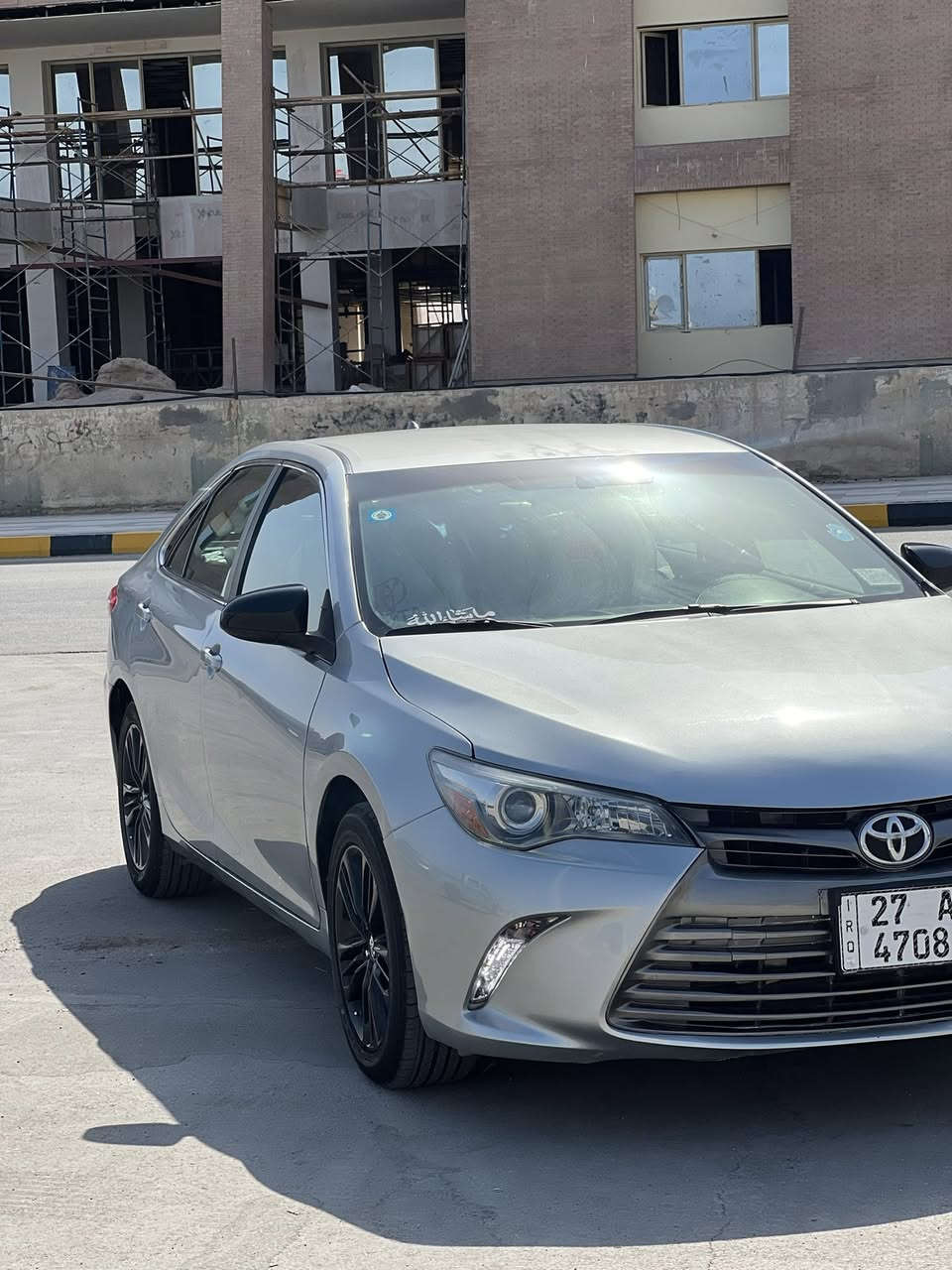 كامري 2015 SE رقم ذي قار باسمي
بدون حادث لغد شاصي كفاله بيه صبغ اربع قطع صبغ فقط 
كير مكينه حداديه كفاله 
داخل جلد شاشه وكامره خلفيه شفتات ستيرن تحكمات ستيرن كامله مثبت سعره 
تخم تاير جديد 
سعر 135 بيه مجال
مكان ذي قار الناصرية 
الرقم ***********
