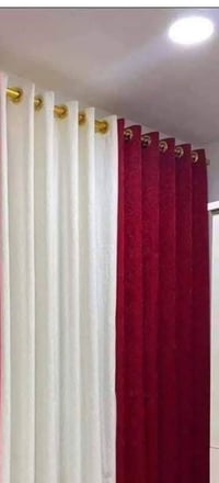 ستائر قديفه • ٣ قطع • متر ونص