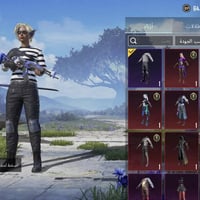 حساب ببجي • لفل ٥٤ • مشحون ٥