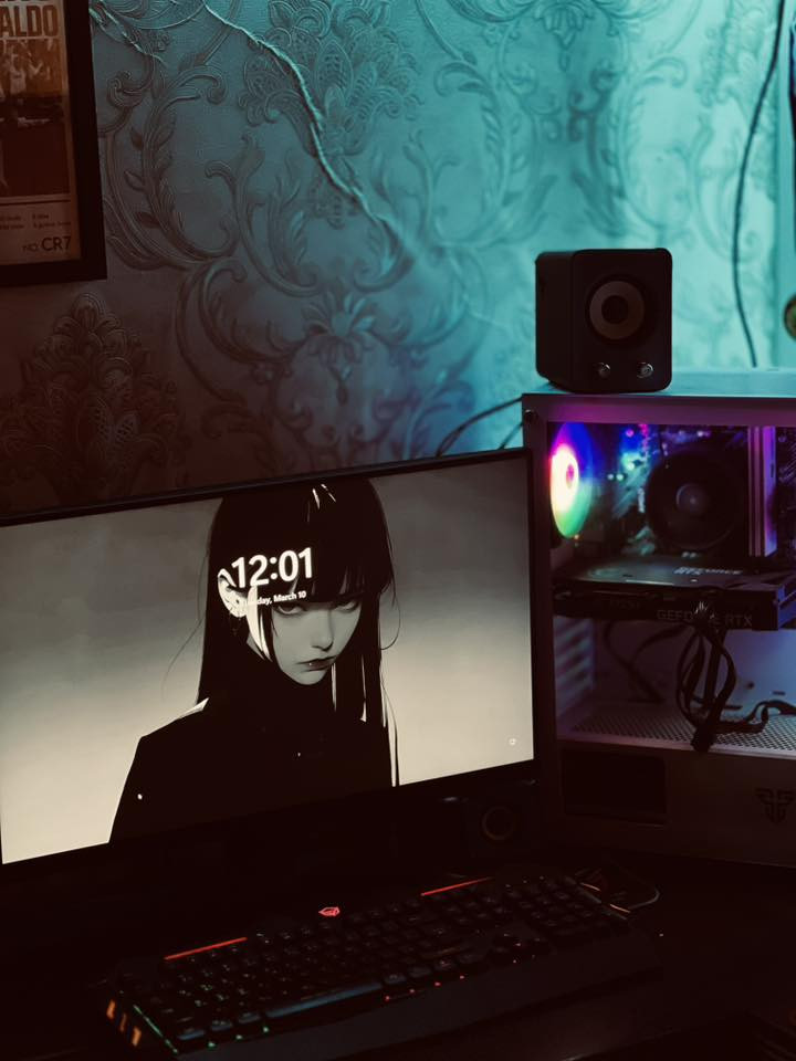 PC (للبيع🏷️)
RYZEN 5 4500
RTX 3060 12GB
RAM 16 GB
M.B B450
M.2 512 GB
PU 650W 

شاشة ألعاب MAG 274F 27 بوصة من ام اس اي، FHD
اي بي اس سريع، معدل تحديث 200
هرتز، زمن استجابة 0.5 مللي ثانية، HDR، حماية العين، مداخل HDMI 2.0b  

🔵السعر٩٢٠الف وبيها مجال 

🔴ملاحظة:مستعمل ثلاثة اشهر نضافة (99%)وتستلم كل قطعة مع كارتونتها

📍🗒️مكاني موصل ماعندي توصيل


**إذا كنت صاحب هذا الإعلان وتريد حذفه لأي سبب، رجاءا أرسل رسالة إلى الدعم الفني**