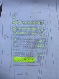 ارض للبيع • مقاطعه 64 التقيه • شارع 20م