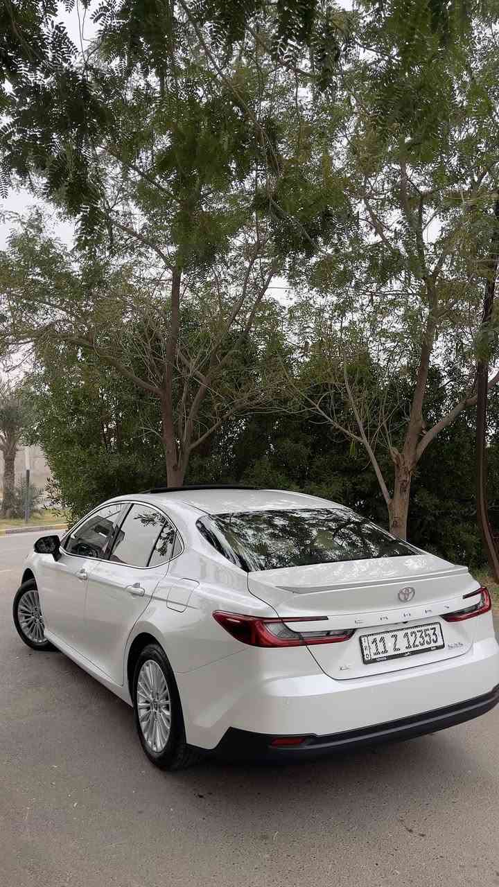 سلام عليكم
للبيع فقط
تيوتا كامري ضمان شركه ساز SAS    
موديل 2025 LE
➖ بانزين فقط 
عداد المسافه: 6000 بعدها زيرو على وضع الشركه
➖ رادار امامي خلفي 
شاشه جبيره 
كامره خلفيه
➖ فتحه
➖ ويل كب 
➖ مقاعد كهرباء 
➖ كاميرا خلفية 
➖ بردة خلفية 
➖ لد امامي خلفي
➖ حساس امامي خلفي 
مرقم لوحه وسنويه بسمي رقم مميز بغداد 
➖ مري كهرباء
➖ رادارات امامي 
- شاحن واير ليس 
- ⁠كشنات مخمل 
- ⁠ساير بريك بصمه  
- ⁠مري كهرباء 
- ⁠جنطه ذكيه 
- ⁠بصمه 
- ⁠مكان سياره بغداد العامريه
- ⁠مكفوله من صبغ او بارد 
السعر:305 وبيها مجال
الاستفسار 
***********
