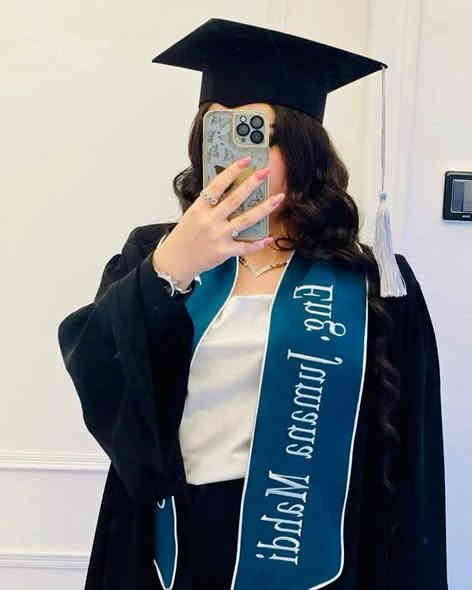 مستمرين بحجوزاتنا على مستلزمات التخرج بأعلى جودة ومختلف الخامات
 طبع وتطريز جملة ومفرد
 تجهيز الكليات والأقسام الجامعية مع خصومات للأقسام الكبيرة
يتوفر روب خليجي ردن كلوش كسرات وبدون كسرات أقمشة نوع (كوبرا باربي بولستر)
قبعة اعتيادية وامريكية حسب الطلب 
تتوفر خدمة توصيل داخل ميسان ولكافة المحافظات 
للحجز والاستفسار يرجى ارسال رسالة تحتوي على التفاصيل عن طريق الواتساب 
زهراء : *********** / ***********

العنوان / ميسان / سوق مغربة / شارع السوق المؤدي الى علوة الشيشان
