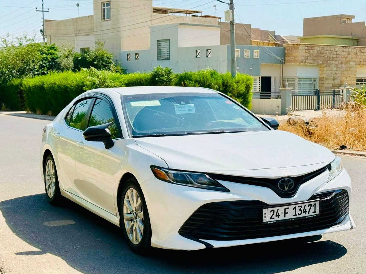 كامري موديل 2018  داخل كلين
رقم موبايل:***********
رقم موبايل:***********
سيارة مكفول بدون صبغ 
بس مكانين صغير بارد

السعر :  176   $$$  بيها مجال
سيارة بأسمي شرط تحويل 
رقم و هه زه وسنوي كل جديد 
محرك و كير مامفتوح شرط
مواصفات  
رادار وشاشة وكاميرا فوليوم و بلاجكتور ولايت زينون وتحديد سرعةو بلاجكتورو Ecoو
مكان  سيارة داخل اربيل 
———————————————
 كامري موديل 2018 كلين
 سه ياره كه بئ بؤياغه 
سئ جيگاي بچووك ساردي هه يه
 
سعري  :  176  $ وه ره قه و مه عامه له
سياره كه به ناوي خومه وه يه 
رقم و هه زه و سه نه وي هه موي تازييه
مواصفات 
  رادار وشاشه وكاميراوولايت زينون و گير له سوكان و فوليوم تحديد سرعة 
مكينه و گير  نه كرايته وه بشرط
وEcoو بلاجكتورو
شويني سه ياره له  هەوليره
رقم موبايل:***********
رقم موبايل:***********
