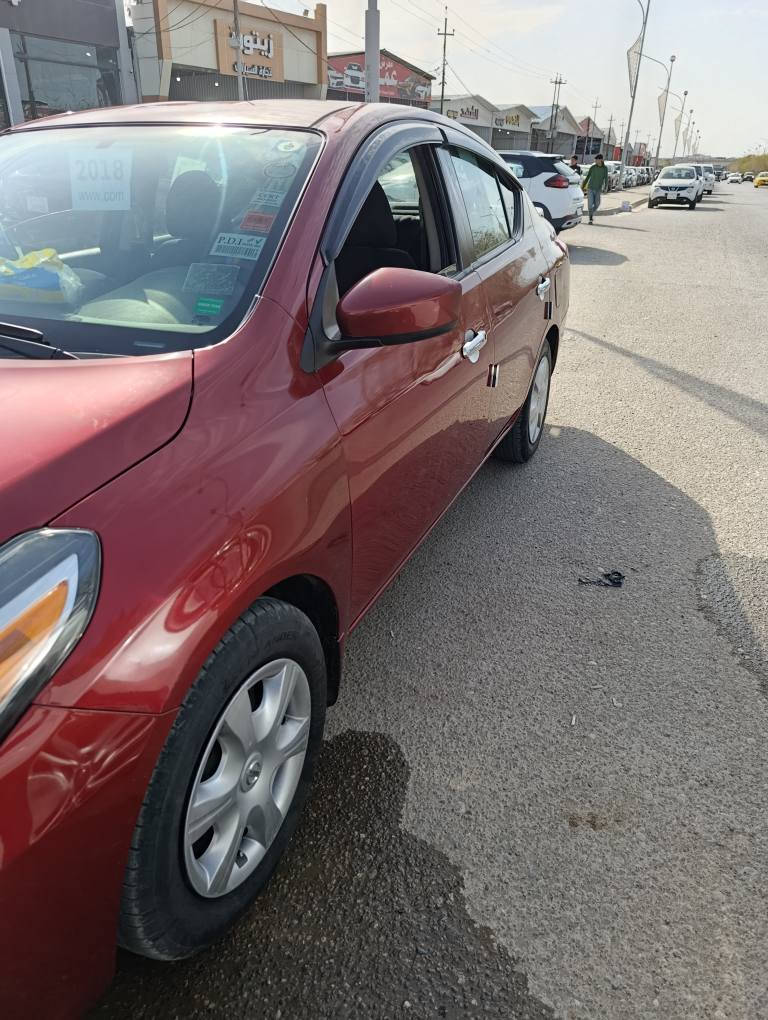 نيسان فيرسا 2018 كندي  كير اوتماتيك ماشية 76 ميل كير ومحرك بلاد مامفتوح شرط رقم كركوك مشروع وطني سنوية لل31 لوحات انكليزي دفتر بانزين موجود تبديل باب سايق وصندوق بدون دواخل صدر امامي خلفي شرط تبريد تدفئة شرط
*********** 
*********** كركوك, العراق
