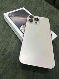 iPhone 16pro max أيفون 16 برو ماكس  ✅الذاكره 256  ✅البطاريه 99‎%‎ ✅مست...