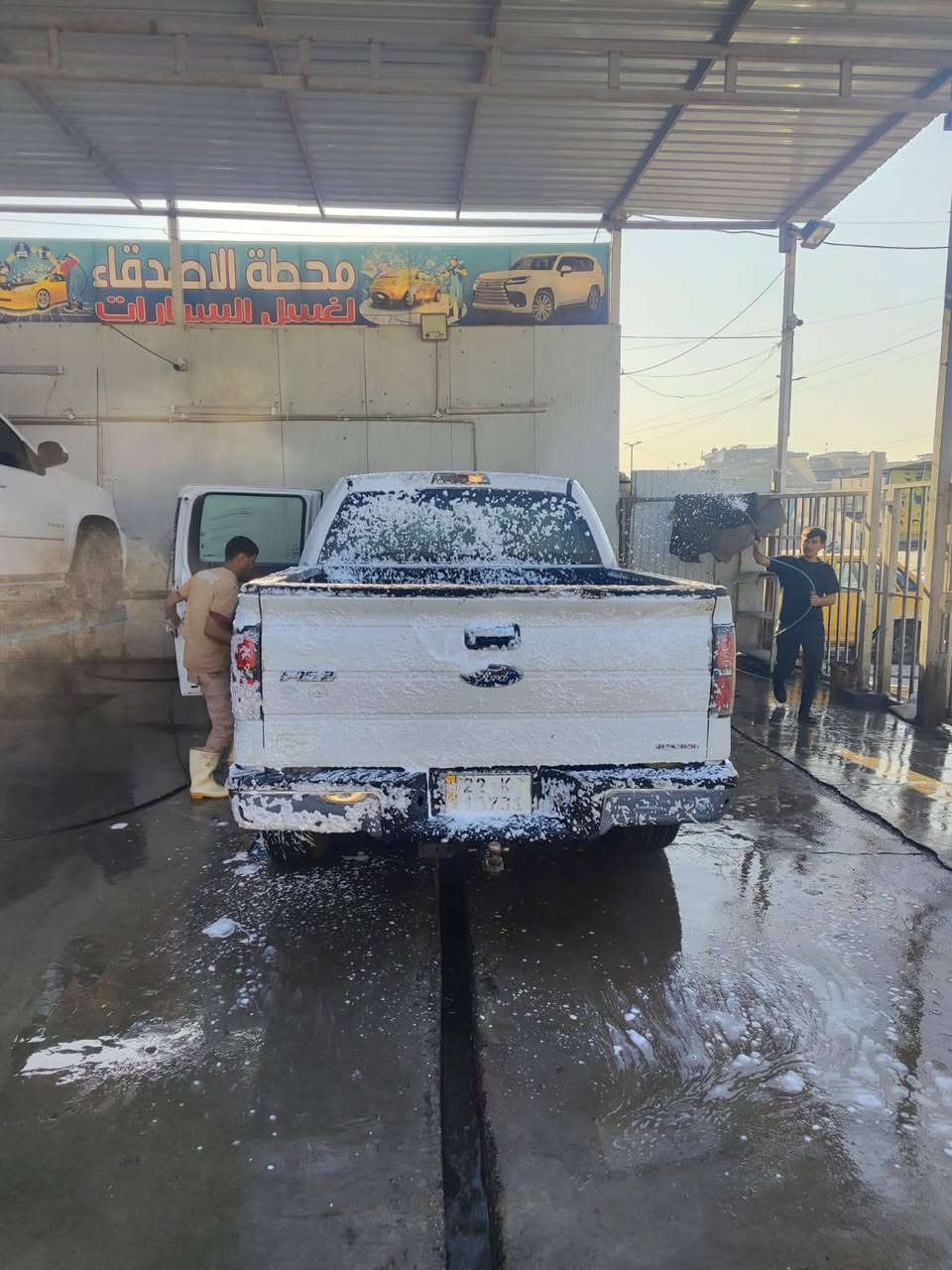 سلام عليكم فورد f150موديل 2011
رقم اربيل بسمي محرك 5.0 8سلندر المرغوب باب طويل بدي قصير 
محرك كفاله برغي ما مفتوح بي صالي 6اشهر من شديته جديد
تخم تاير صالي 10ايام شادهن
بس فقط بدلت Abs واشتغلن الكلوبات الياخذه يروح يصفره 
للبيع سعره 140وبيه مجال مكاني بغداد الحبيبيه 
***********
