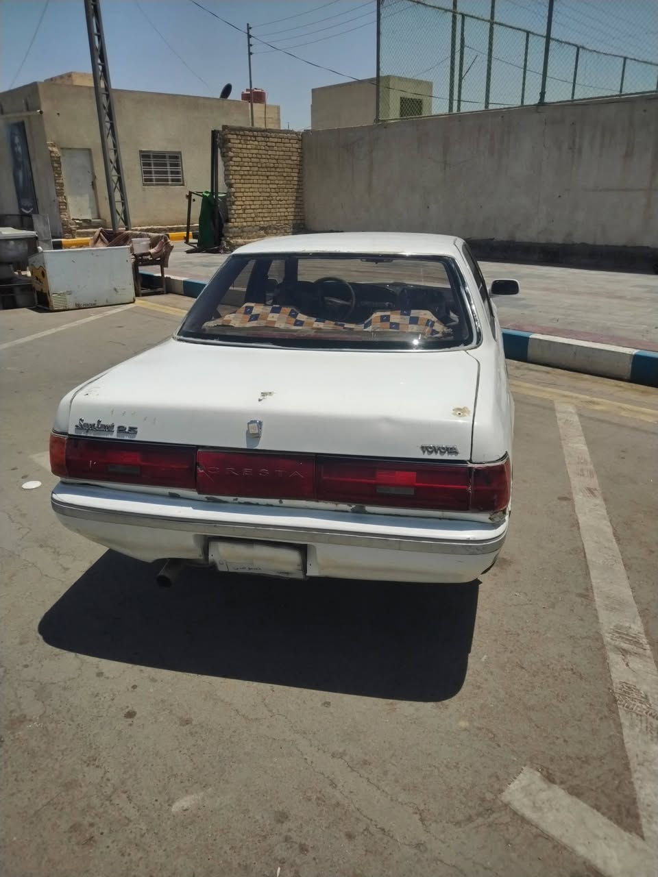 مكلف بالنشر سياره كرستا محرك 2500مديل 1992سنويه لغاية 2029 باسم البائع نفسه رقم بابل مشروع وطني  السعر ٤٢بيها مجال رقم الهاتف ***********
المكان ذي قار   سوق الشيوخ
