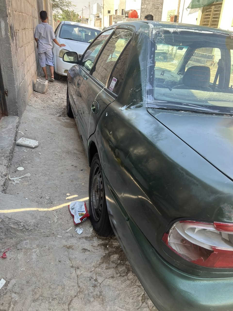 سلام وعليكم ابروتون ويره سياره مكينه كير خير من الله تبريد شغل تخم تاير صدر امامي تعبان باتري جديد داينمو جديد هزه  جديده ما صارله شهر بسمي تحولي مباشر بصره ابو الخصيب سعر 35بيه مجال***********بيه وتساب بيه تصال رصيد

