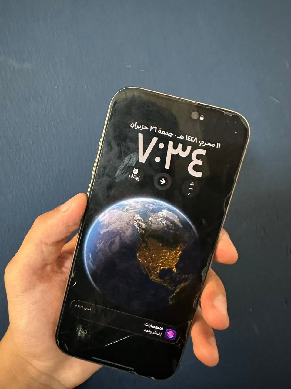 ايفون 16 برو ماكس نضافه 100/100 مساحه 256
البطاريه 🔋91 كامل الملحقات
نضيف من الشخط والزلغ _ السعر 1450 وبي مجال بسيط 
***********
العنوان بغداد مدينة الصدر الاورفلي
