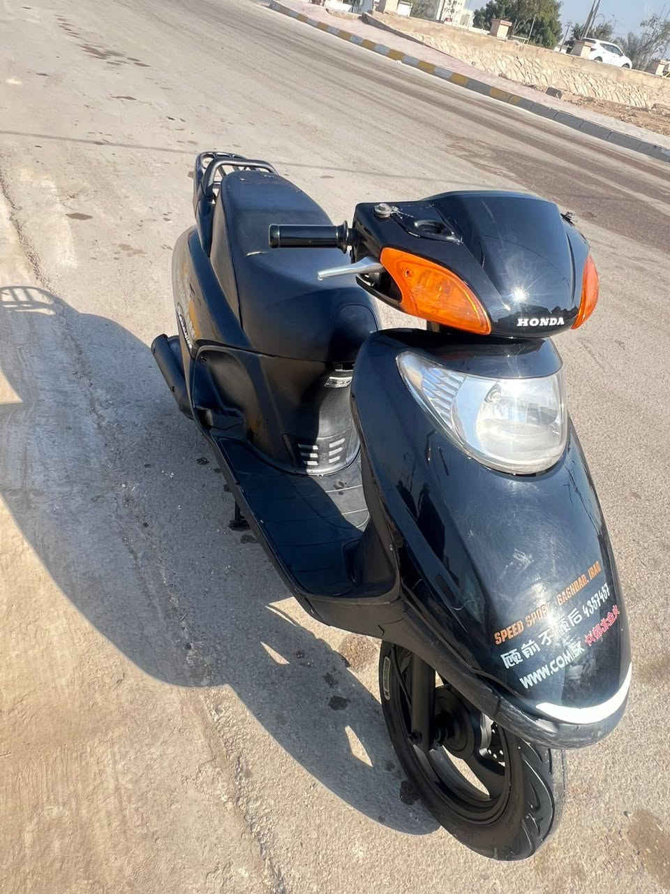 سلام عليكم للبيع دراجه سبيسي يباني محرك ناعم كفرات  اصليه كابريتر اصلي شلعه معدل كهربائياته كله شغاله خاص... ***********
