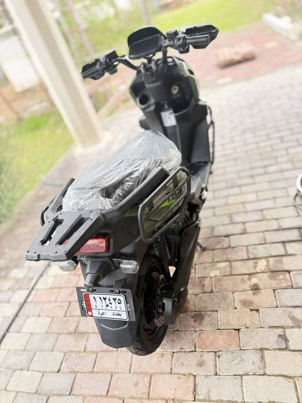 دراجه اباجي
موديل 2026
الملف 3000
بيهه اواكس شحن 
ودراجه شوفت عينك نضيفه كلش وبل حقيقه بعد احله 
وبيهه نضام R رجوع الخلف 
الدراجه جاهزه من كلشي 
وهاذا الموديل المدرع مو العادي 
المكان بغداد : ناحيه الواحده قرب بسمايه 
موجود واتساب وخاص 
***********
السعر750
