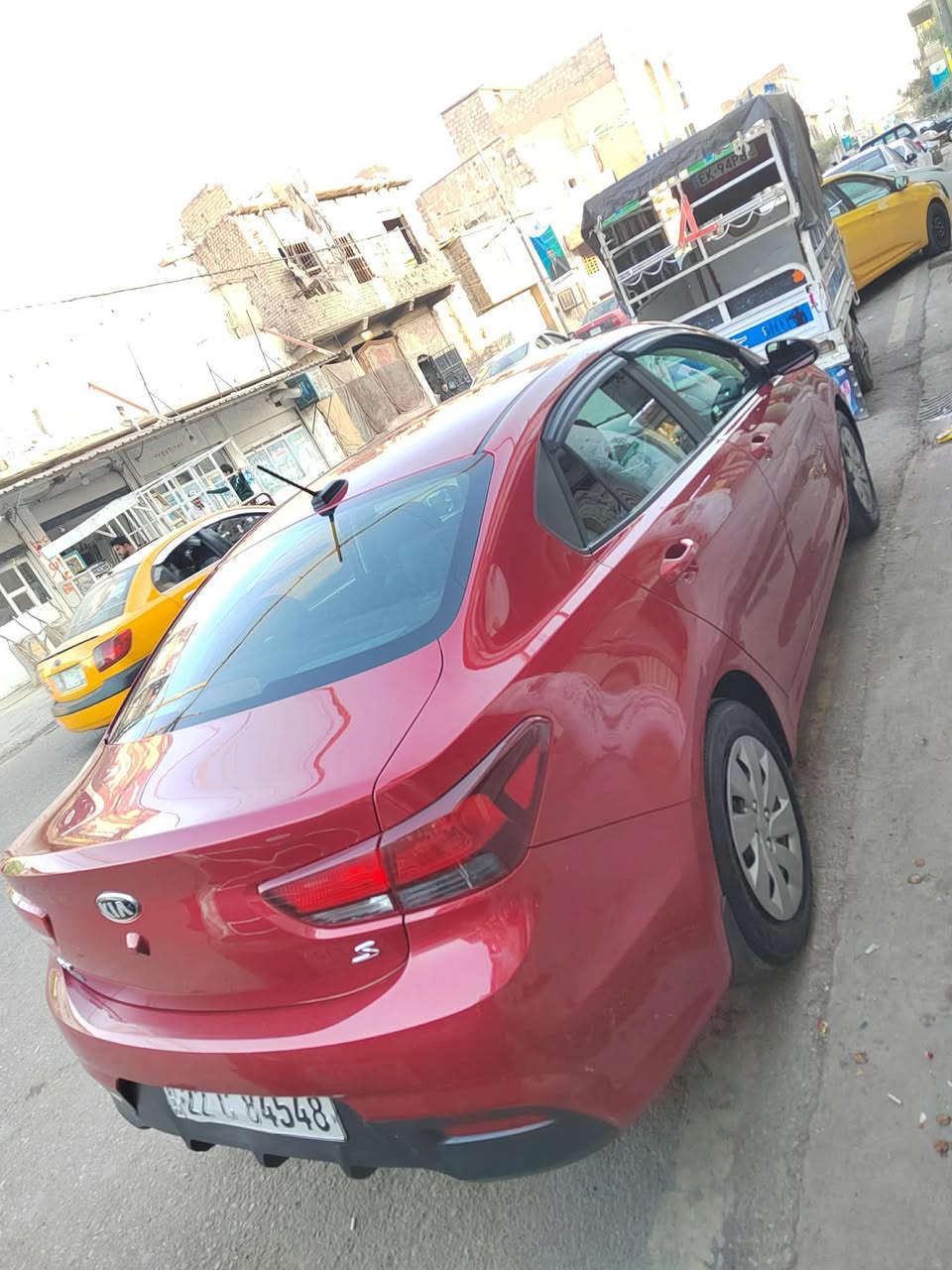 كيا ريو موديل 2019
ضررها ربع بوند +جاملغ امامي يسار بدون دواخل  
كابون بانزين 
هزة وسنوية جاهزة 
ماشيه mi80
مواصفات سيارة S
محرك 16 شرط على وضع الشركة 
شاشة كبيره 
كامره 
تحكمات ستيرن 
كير توماتيك 
وباقي مواصفات معروفة 
السيارة جاهزة من كل النواحي 
السعر ب120 
للاستفسار اتصل على رقم ***********
