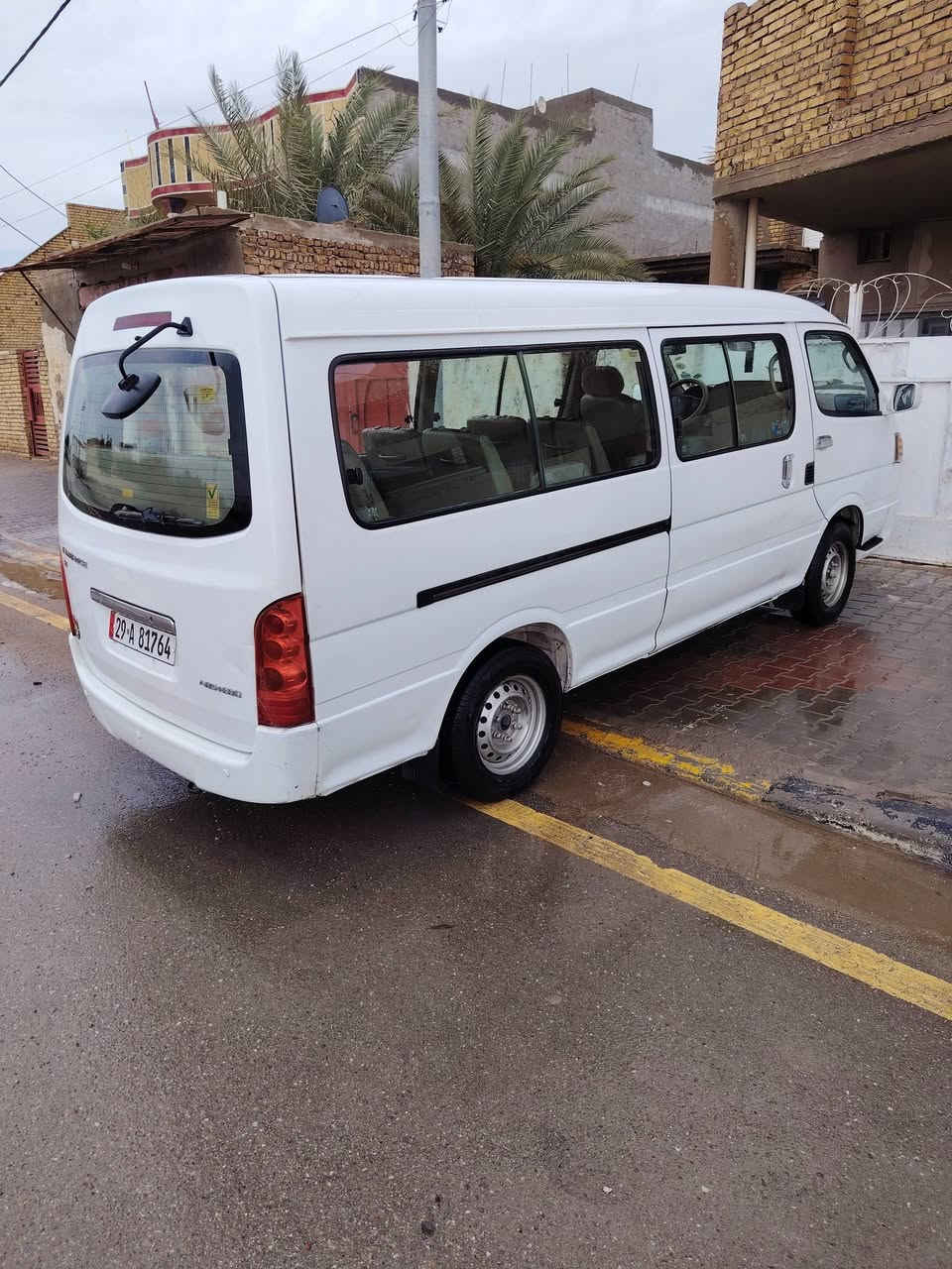 سلام عليكم سياره جنبي للبيع موديل 2015 تخم تاير حدادية خلفي وامامي َمكينة كير اكسن مكفولات سيارة كفالة عاَمة بس بيها طخة بباب السلايت هيئة ضريبة كلها مصفر والسيارة باسمي رقم واسط  السعر 100 للشراء اتصال علئ الرقم ***********
